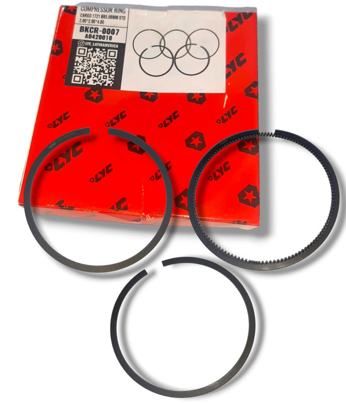 ANILLOS COMPRESOR 85mm STD FORD CARGO 1721