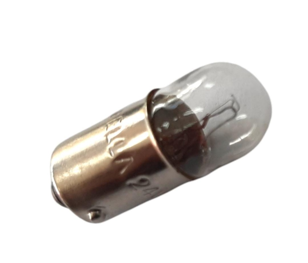 BOMBILLO TIPO BALA 24V 4W T4W BA 9S TUBULAR HELLA