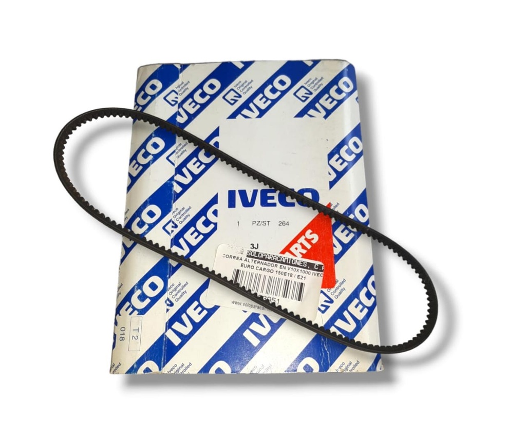 CORREA ALTERNADOR EN V10X1000 IVECO EURO CARGO 150E18 / E21