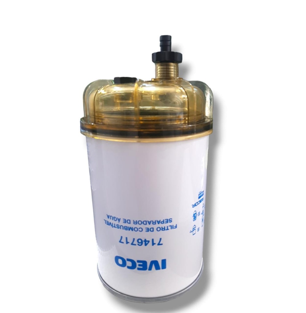 FILTRO TRAMPA AGUA GASOIL CON VASO IVECO TECTOR / HINO 500 "PRESENTACION"