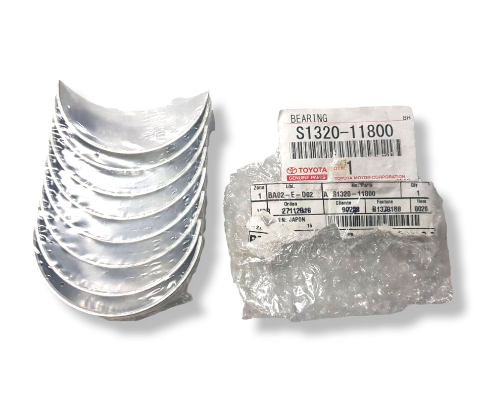 JGO. CONCHAS DE BIELA STD 25mm TOYOTA DYNA 4.6Lts. S05C