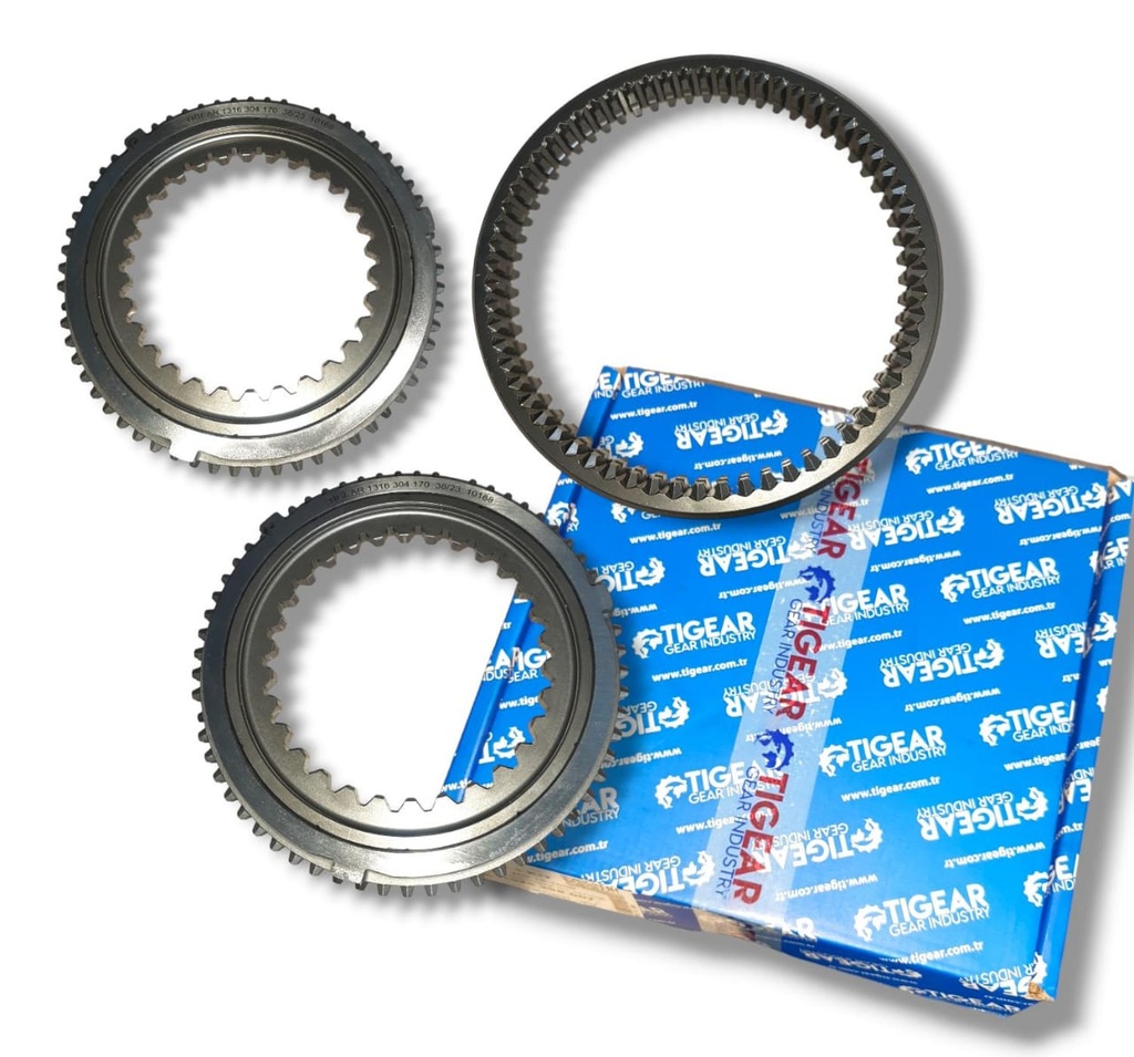 KIT SINCRONICOS 1Era. y 2Da. VELOCIDAD CAJA ZF IVECO STRALIS / TRAKKER