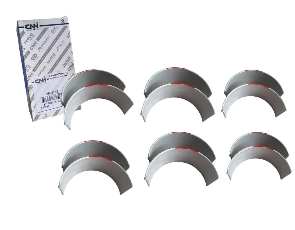 JGO. CONCHAS DE BIELA 0.10 ROJA IVECO STRALIS / TRAKKER CURSOR 13
