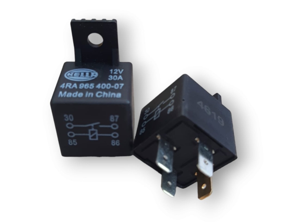 RELE 12 Volts 30-40 Amps. 4 POLOS PARA CORNETA