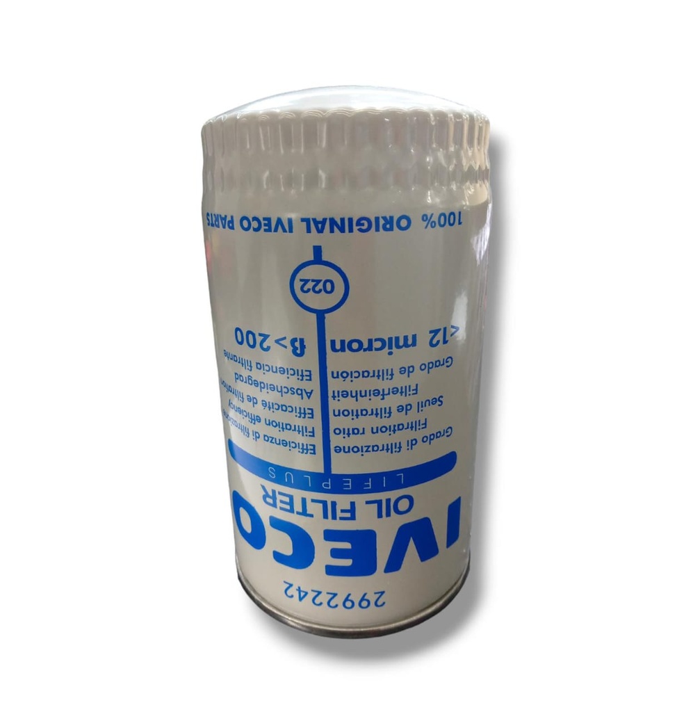 FILTRO DE ACEITE MOTOR IVECO TECTOR / CASE / NEW HOLLAND