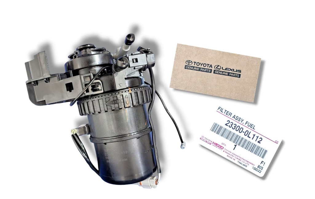 CONJUNTO BOMBIN FILTRO TRAMPA AGUA GASOIL TOYOTA HILUX REVO 1GDFTV / 2GDFTV