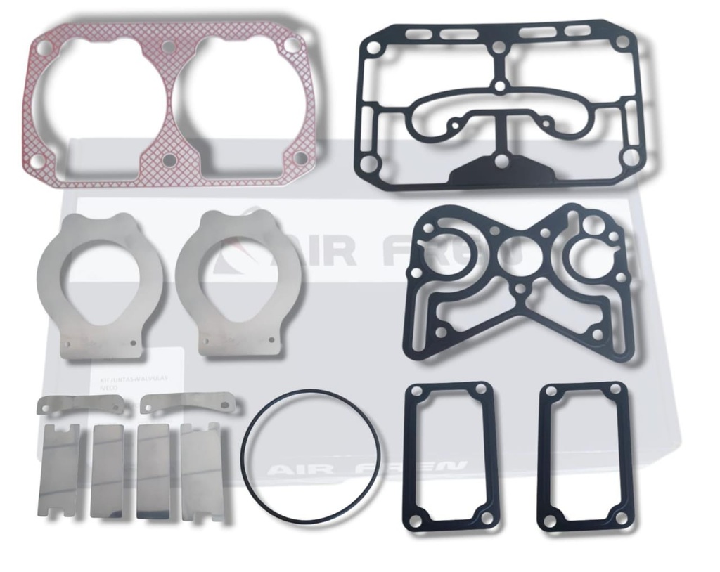 KIT EMPACADURA COMPRESOR NEUMATICO 86mm. Mod. Nuevo SIN VALVULA IVECO NEW STRALIS / NEW TRAKKER