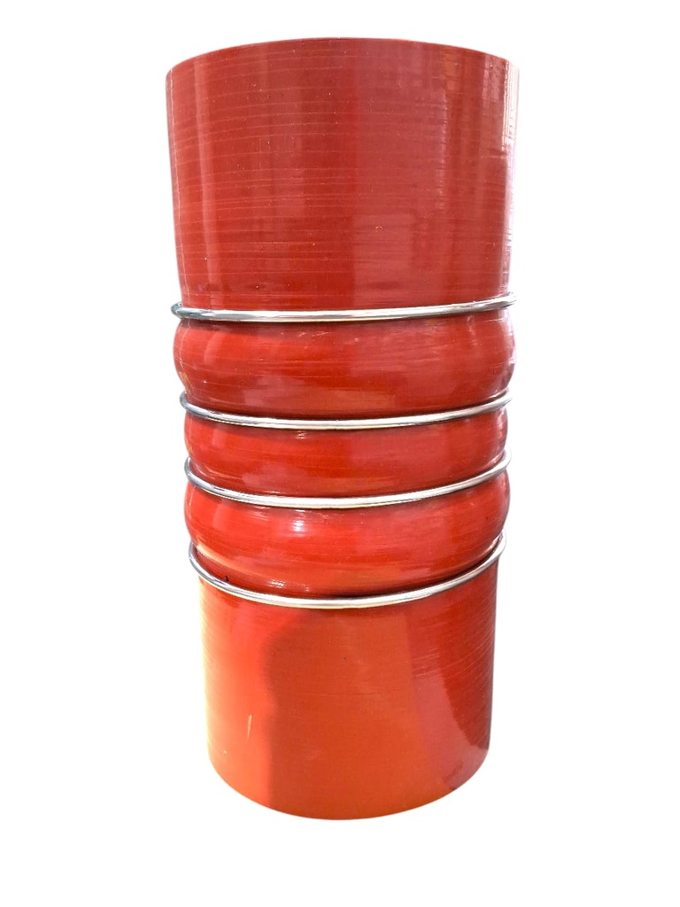 MANGUERA ROJA 3" INTERCOOLER 200mm. IVECO EURO TRAKKER / EURO TECH