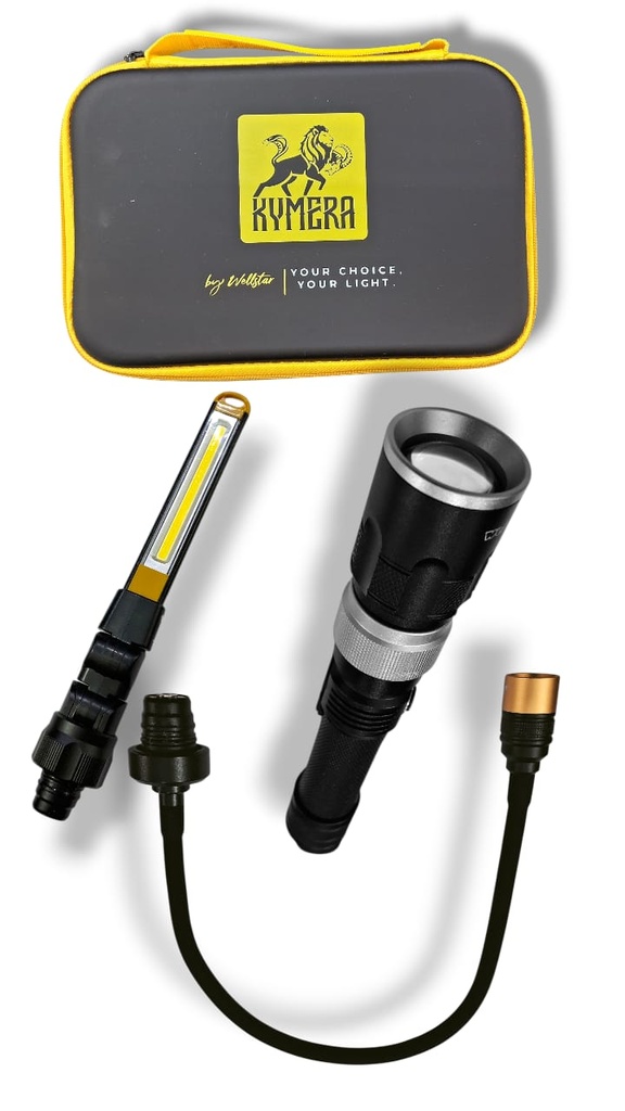 KIT LINTERNA AJUSTABLE 3 EN 1 KYMERA WELLSTAR