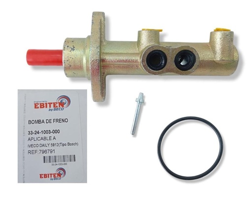 [33-24-1003-000] BOMBA DE FRENO SOLA TIPO BOSCH IVECO DAILY 59.12 / 60.12