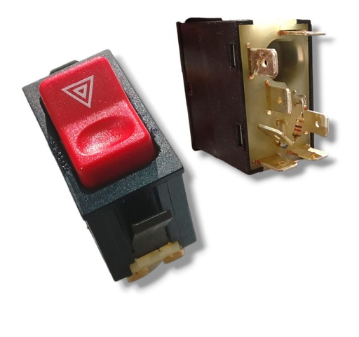[6955459014] BOTON INTERRUPTOR 7 Pines LUZ INTERMITENTE 24Volts. MERCEDES LO-711