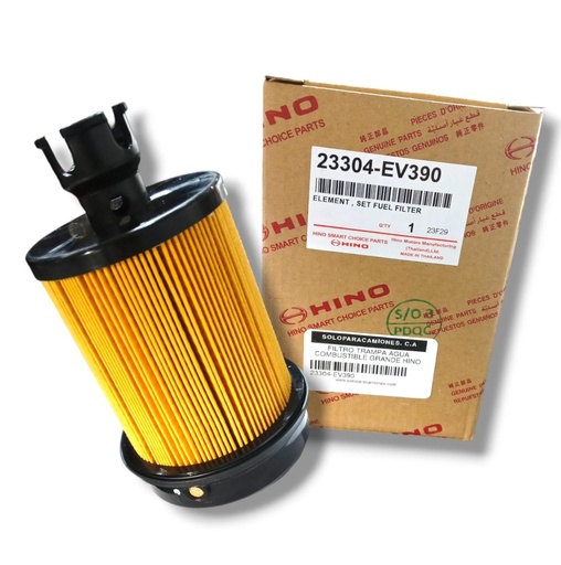 [23304-EV390] FILTRO TRAMPA AGUA COMBUSTIBLE GRANDE HINO 300 XZU 720