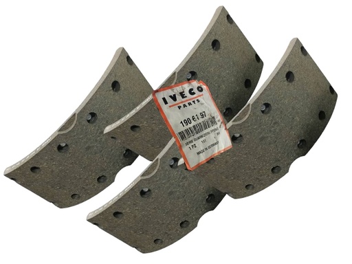 [1906197] JGO. DE BANDAS FRENO TRASERAS IVECO DAILY 59.12 / 60.12