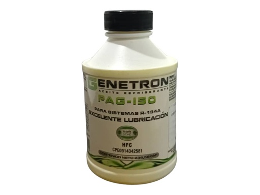 [GTIN-13] ACEITE REFRIGERANTE COMPRESOR PAG-150 GENETRON