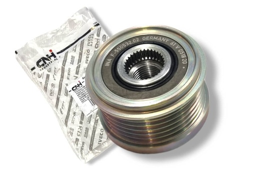 [504088796] POLEA RACHE ALTERNADOR IVECO 70C16 / 70-150 / FIAT DUCATO 3.0