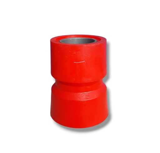 [DTTB-0002] BUJE BALANCIN POLIURETANO ROJO BATEA EJE REYCO