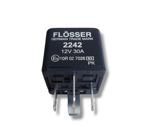 [070-0949] RELE 12 Volts. 4 PATAS ELECTRONICO FLOSSER