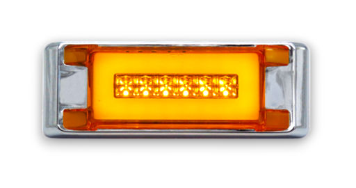 [1056-A] COCUYO LATERAL LED CROMADO AMARILLO CAVA