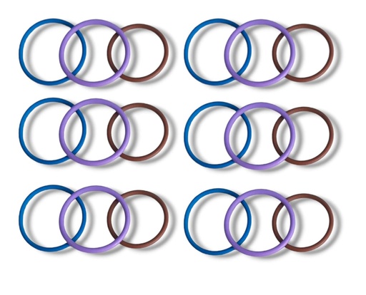 [500379769-US] KIT SELLOS O´RING INYECTOR 18Pzas. IVECO STRALIS / TRAKKER