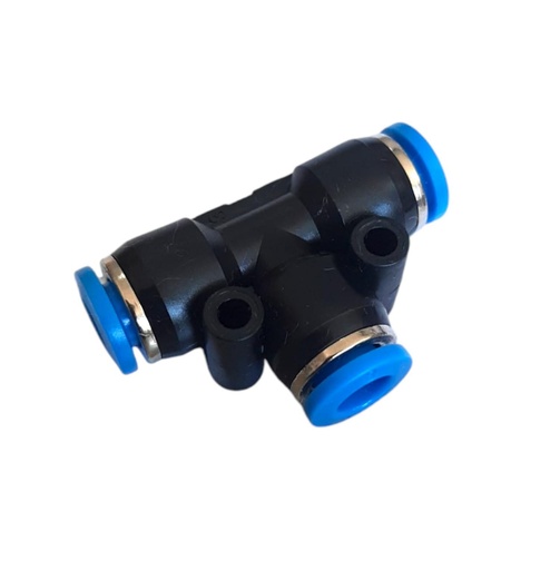 [PUT6MMPTL] PRESTOLOK CONEXION UNION RAPIDA EN T MANGUERA 6mm.