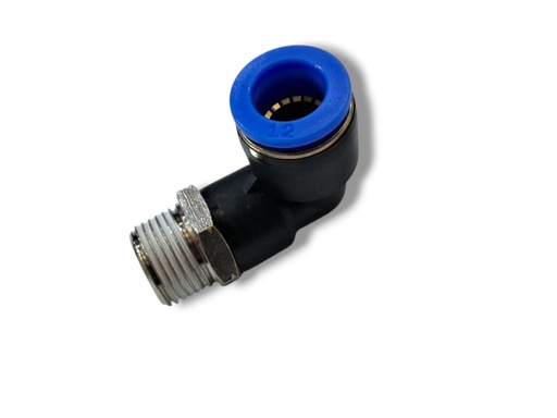 [PL12MM-06PTL] PRESTOLOK CONEXION  UNION RAPIDA MANGUERA 12mm. MACHO NPT 3/8