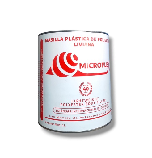 [PMICROF00001] MASILLA PLASTICA MICROFLEX 1/1