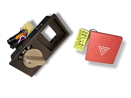 [500388626-MW] BOTON LUZ EMERGENCIA Y SWITCH LUZ IVECO EURO TRAKKER / STRALIS