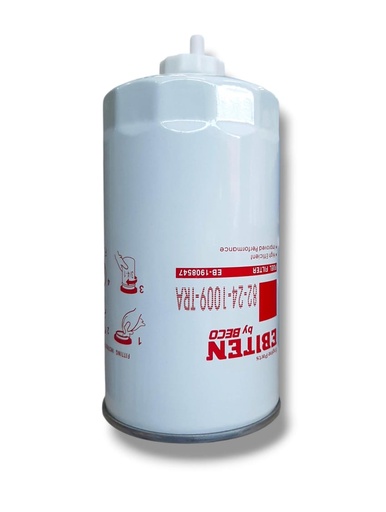 [1908547-EB] FILTRO COMBUSTIBLE TRAMPA AGUA GRIS IVECO TECTOR / EURO TRAKKER