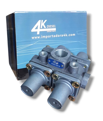 [4440-0819] VALVULA 4 VIAS TIPO WABCO FORD CARGO 815 / 1721