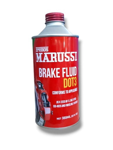 [70996] LIGA DE FRENO DOT 3 BRAKE FLUID 355ml.